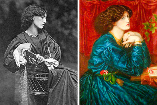 زنان نقاشی‌های مشهور در واقعیت چه شکلی بودند؟
