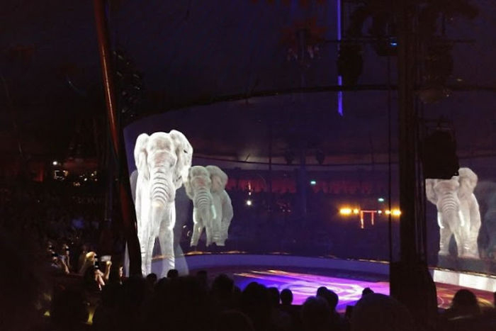 استفاده از هولوگرام به جای حیوانات واقعی در سیرک آلمان