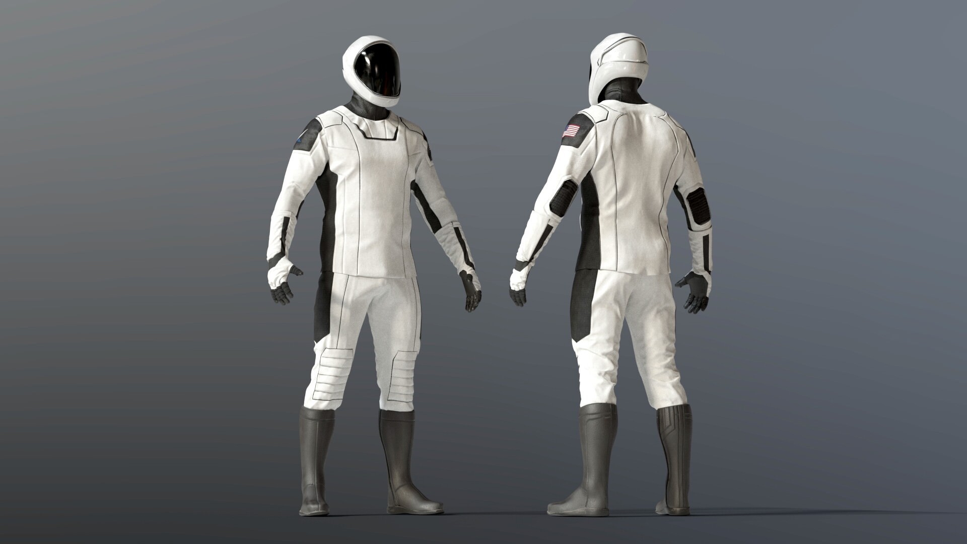 لباس فضانوردی فضاپیمای دراگون