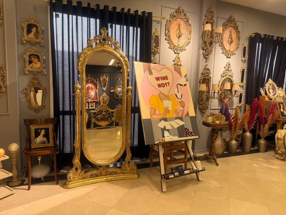 قاب آینه دست ساز